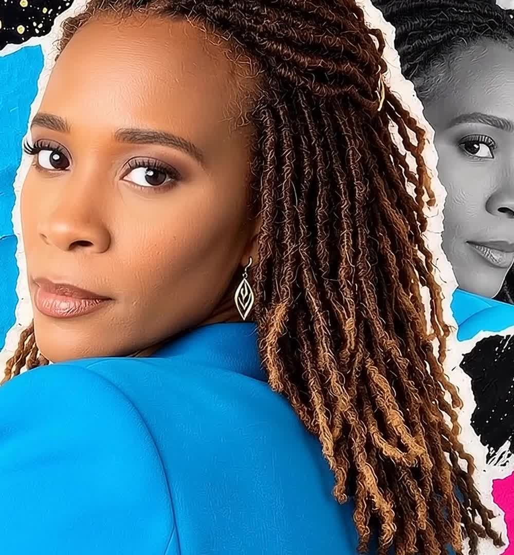 LaTonya Koonce glancing back at the camera